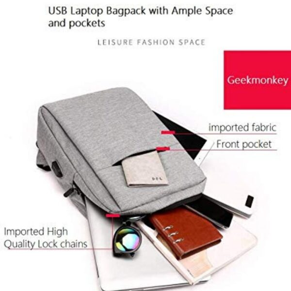 USB Charging Laptop Bag - Image 7