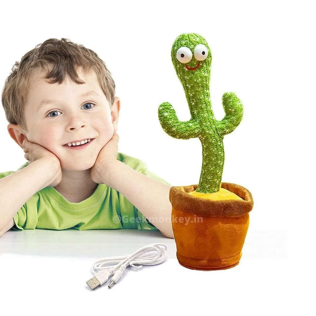 Dancing Cactus Toy - Music, Lights and Recording Toy for Toddlers - Image 2