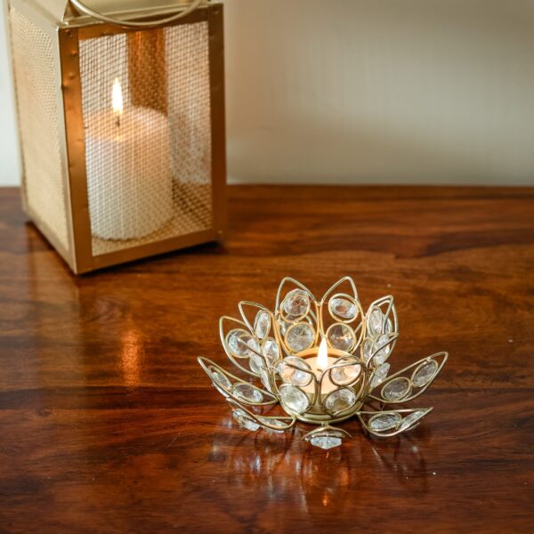 Crystal Stone Candle Holder - Image 2