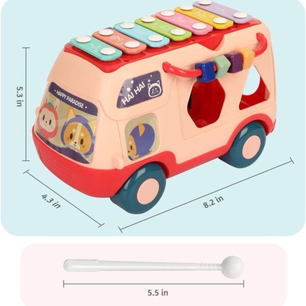 Musical Van - Pull Along Shape Sorter | Educational Toys for Kids - Image 11