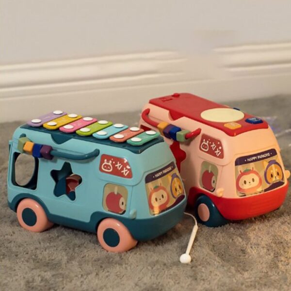 Musical Van - Pull Along Shape Sorter | Educational Toys for Kids - Image 7