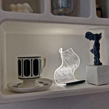 LED Creative Magic Carpet DIY Table Lamp. - Image 8