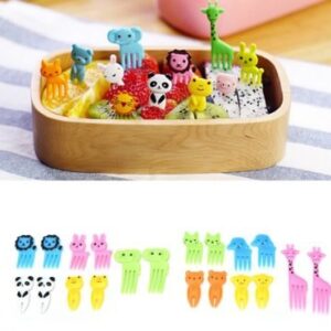Tiny Animal Fruit Forks