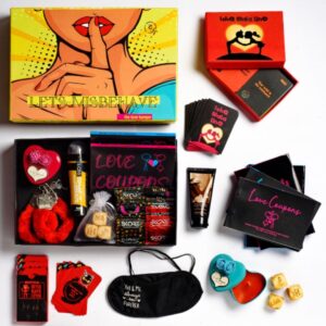 Lets Misbehave Hamper - Love Hamper by Wrapped Treasures