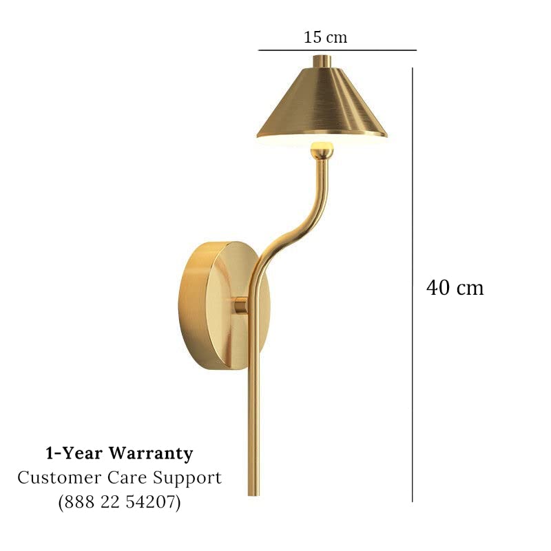 8-Watt Oyster LED Wall Light (Natural White) - Image 3