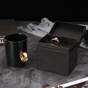 Funny Proposal Golden Ring Mug