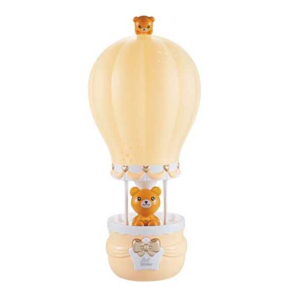 Hot Air Balloon Lamp | Cute Bear Plug-in Bedside Lamp - Image 2