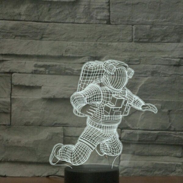 Little Astronaut - 3D Illusion Lamp - Image 3