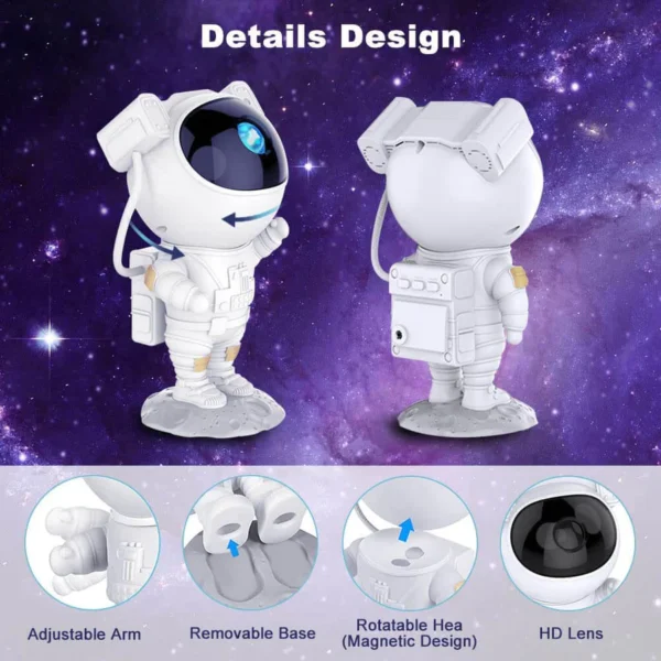 Astronaut Galaxy Projector Night Light. - Image 3