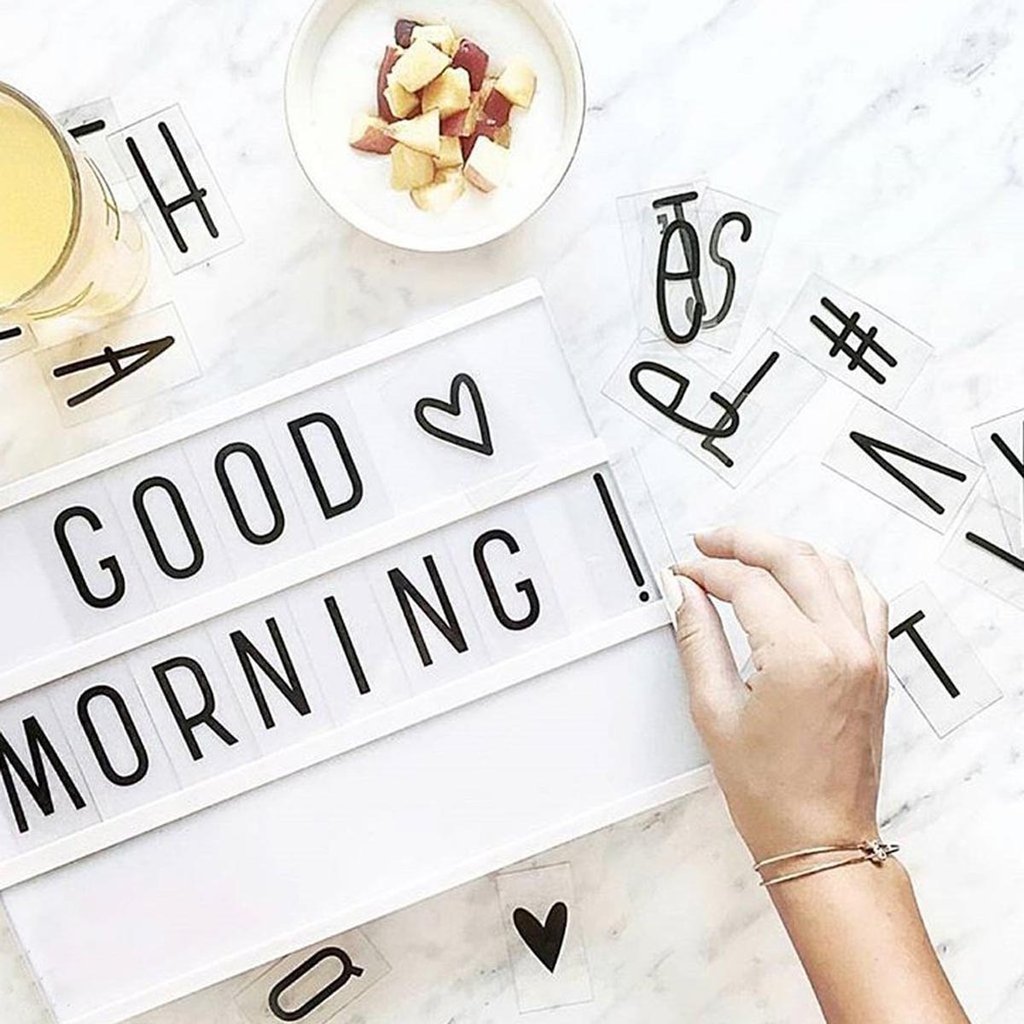 Cinematic 3D Light Box - 96 Letters - A4 Size - Image 4