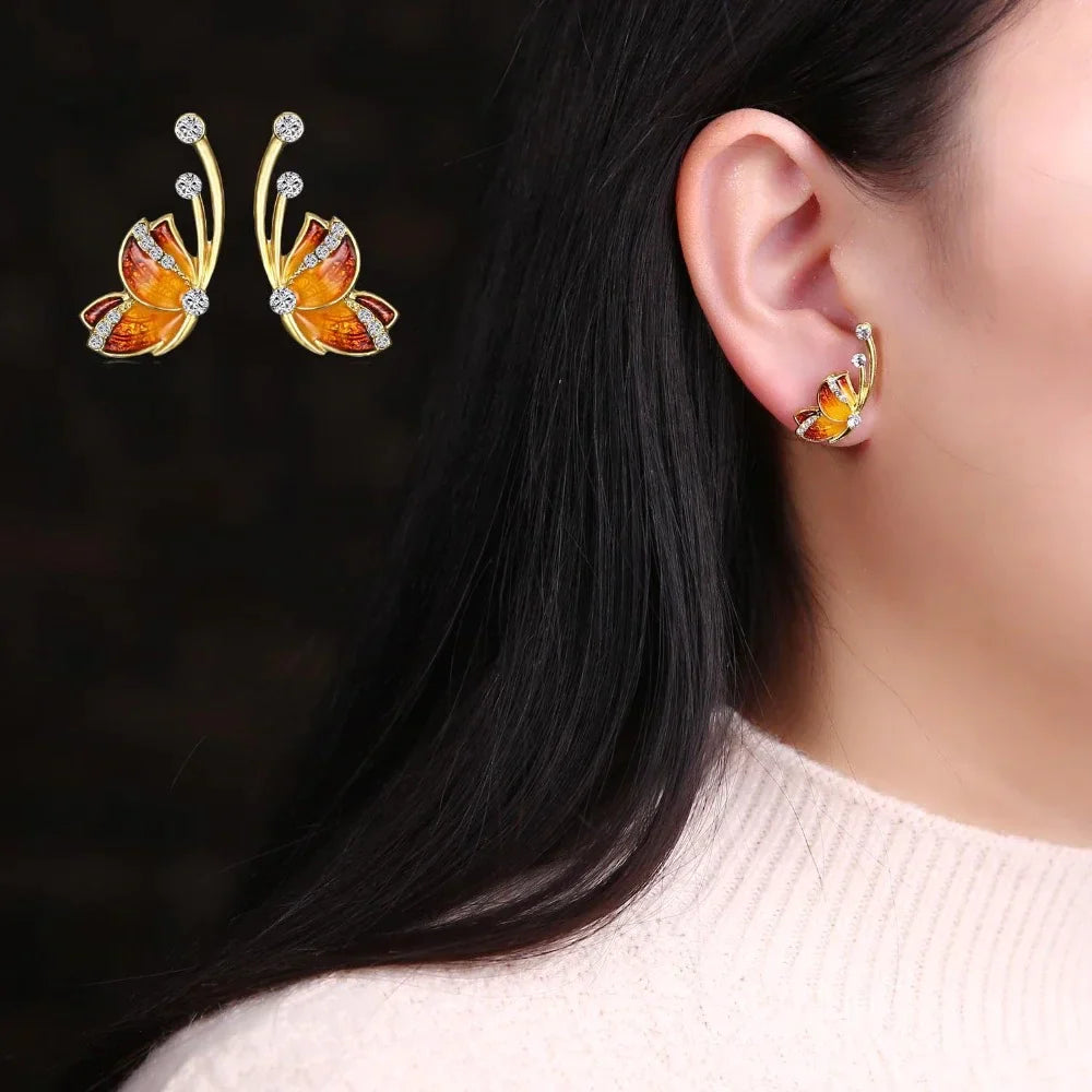 Benevolent Butterfly Earrings - Image 4
