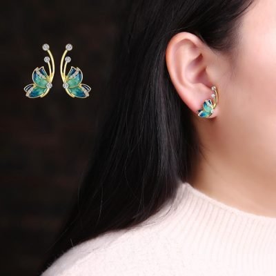 Benevolent Butterfly Earrings - Image 2
