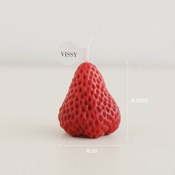 Scented Candles in Strawberry Shape - Image 4