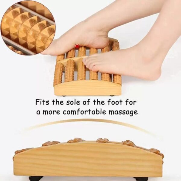 Wooden Foot Massager Roller - Image 5