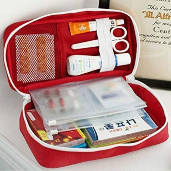 Medical Pouch Empty Travel Emergency Storage Bag - Image 2