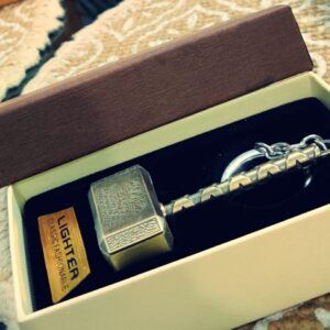 Geekmonkey Hammer Shaped Electric Lighter Keychain