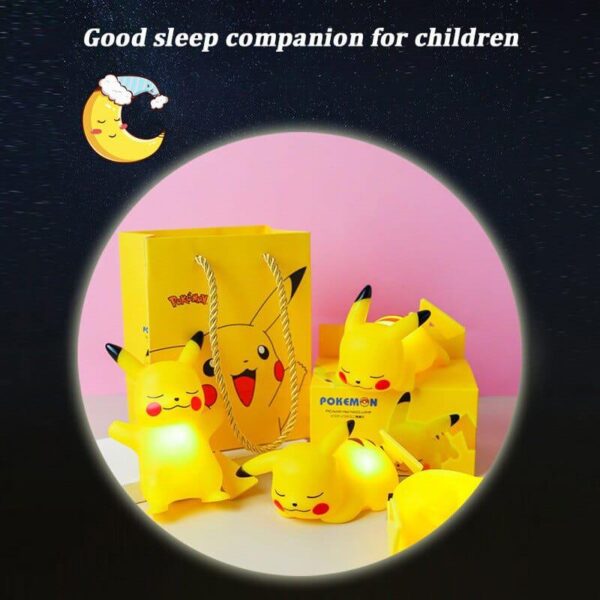 Mini Pikachu Lamp  (Choose From DropDown) - Image 7