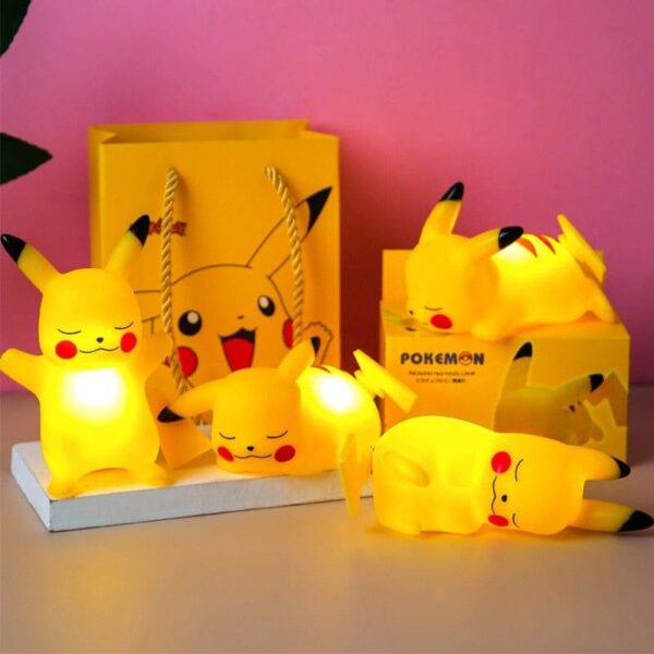 Mini Pikachu Lamp  (Choose From DropDown)