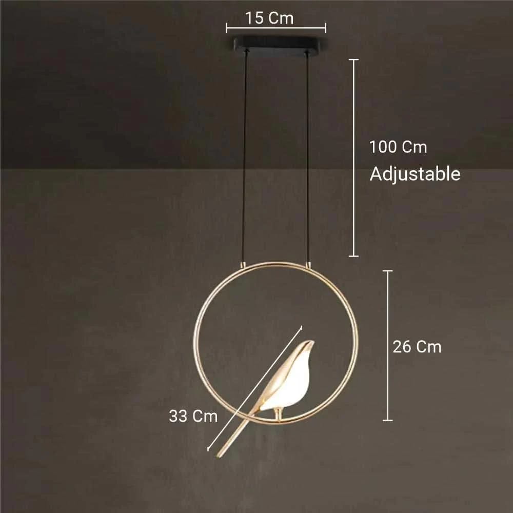 Chirpy Bird LED Hanging Light - Image 4