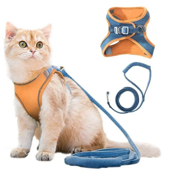 Cat Vest Harness Leash Set - Image 4