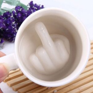 Geekmonkey - Ceramic Middle Finger Mug