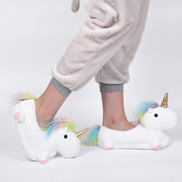 Unicorn Plush Shoes (UK Size 3-6) - Image 5