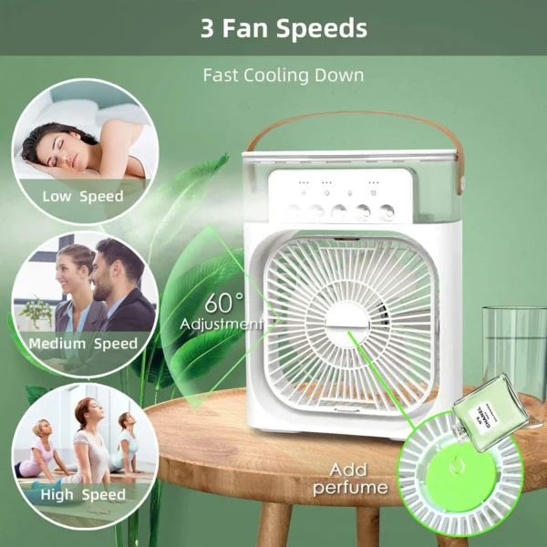 Portable Ac Mini Cooler Fan for Room Cooling - Image 5